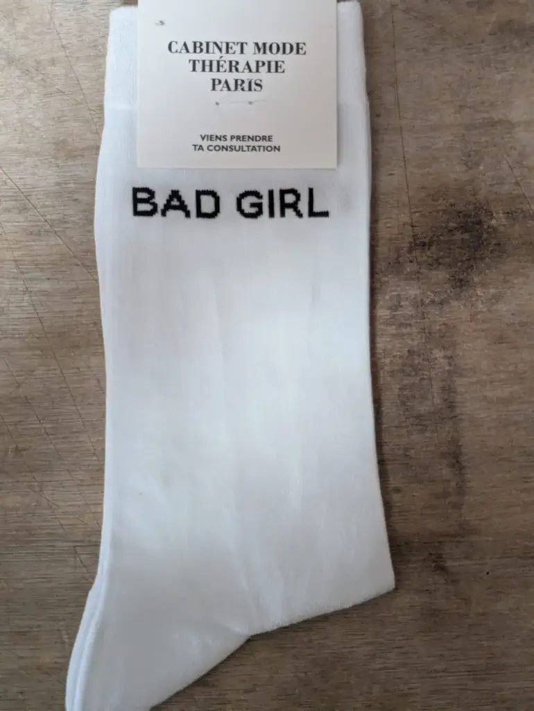 BAD GIRL  - CHAUSSETTES ADULTES