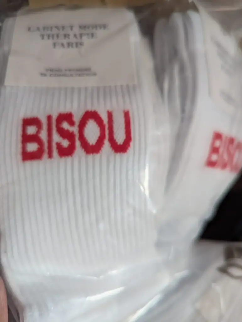 BISOU BLANC  - CHAUSSETTES ADULTES