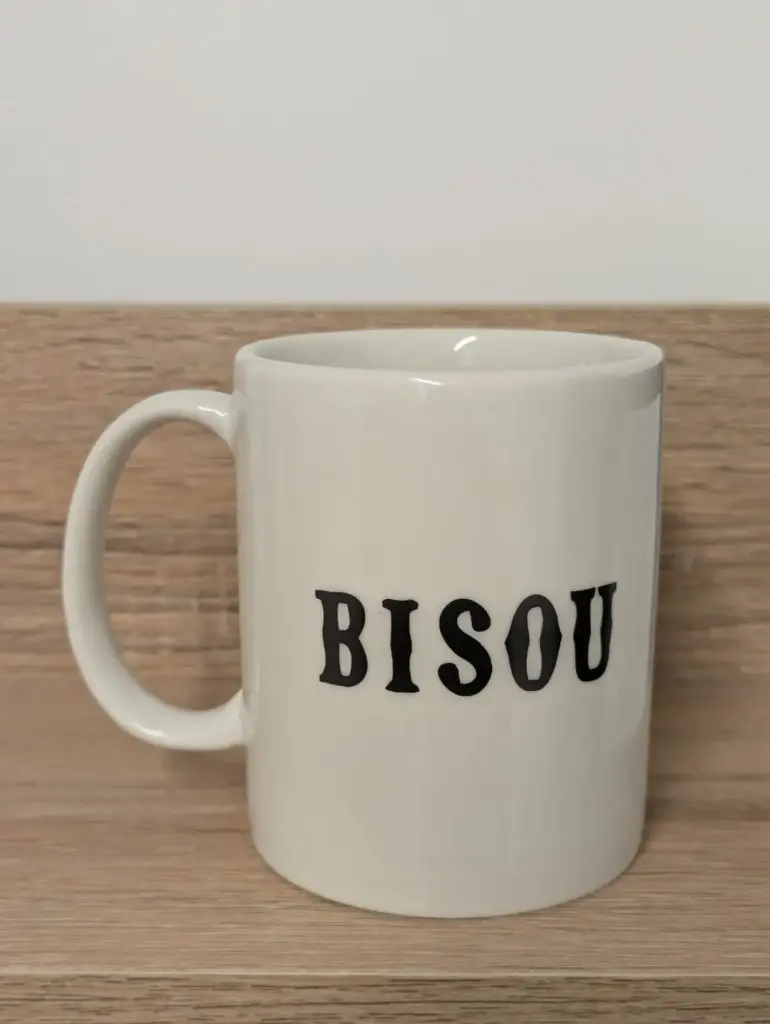BISOU MUG BLANC  - MUG