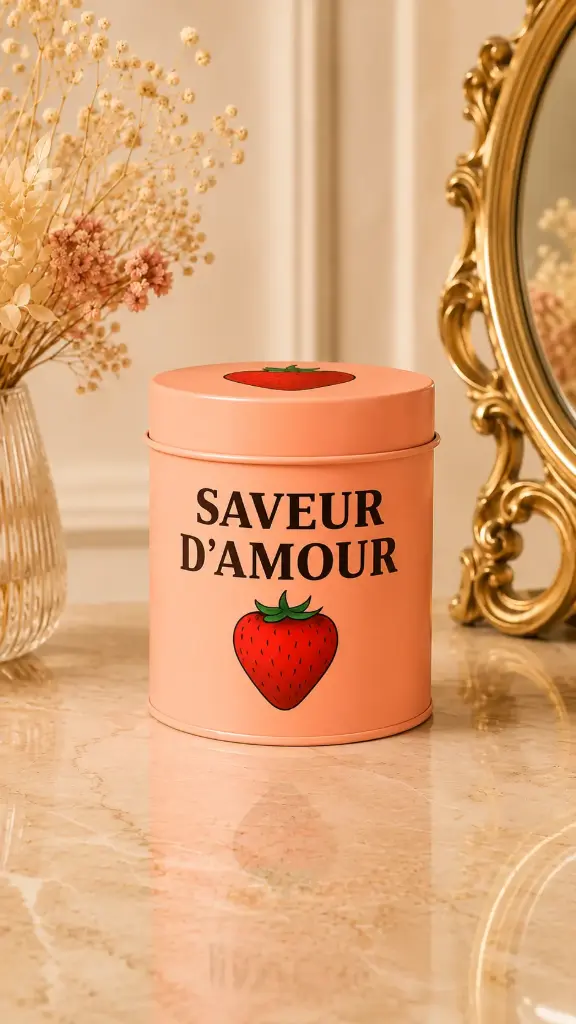 BOITE SAVEUR D'AMOUR  - BOITES ALUMINIUM