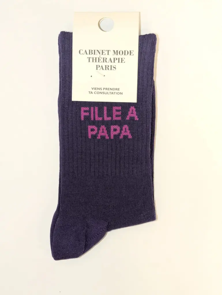 FILLE A PAPA  - CHAUSSETTES ENFANTS