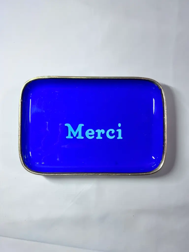 MERCI BLEU  - PETITS PLATEAUX 
