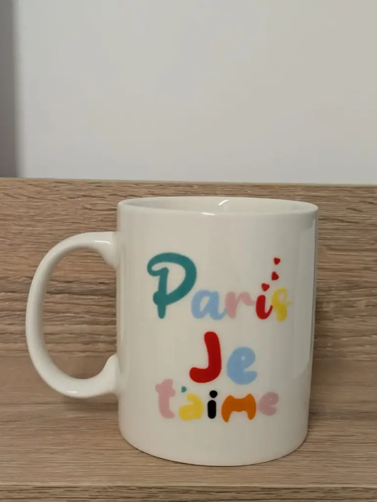 PARIS JE T'AIME MUG BLANC  - MUG 