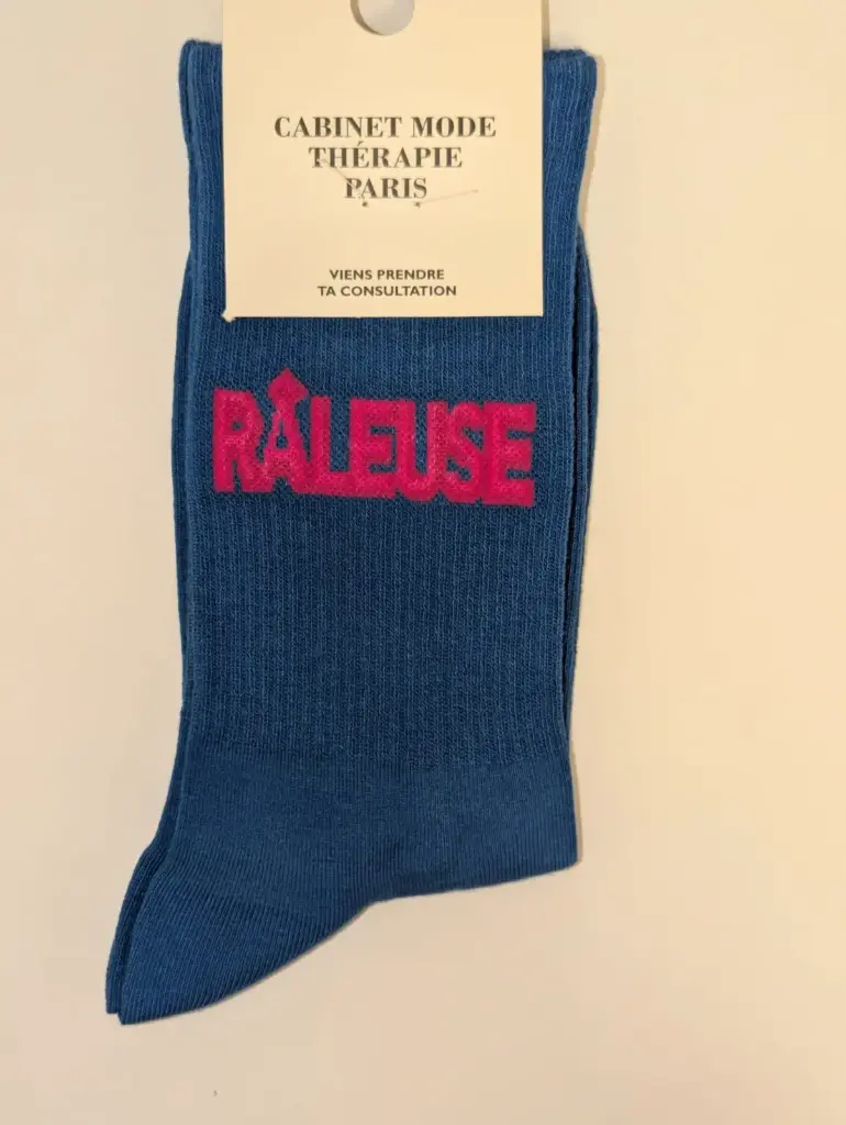 RALEUSE BLEU MARINE  - CHAUSSETTES ADULTES