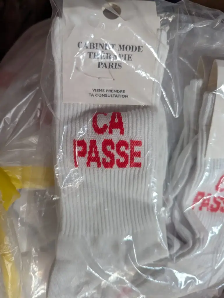 ÇA PASSE / CREME  - CHAUSSETTES ADULTES