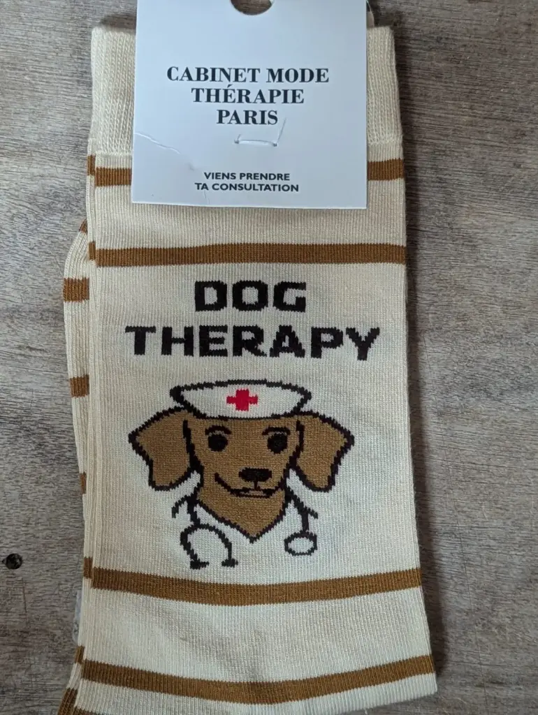 DOG THERAPY - CHAUSSETTES ADULTES 