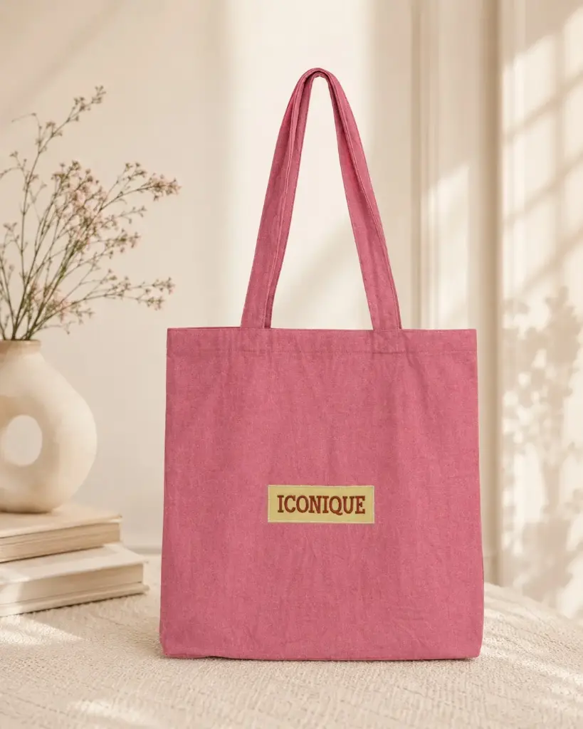 CABAS ICONIQUE ROSE - CABAS 40X10X40 