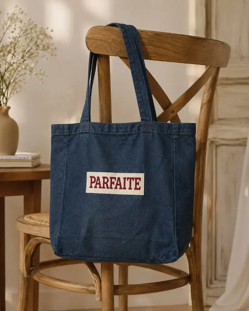 JEAN BRUT CABAS PARFAITE - CABAS 45X15X45 