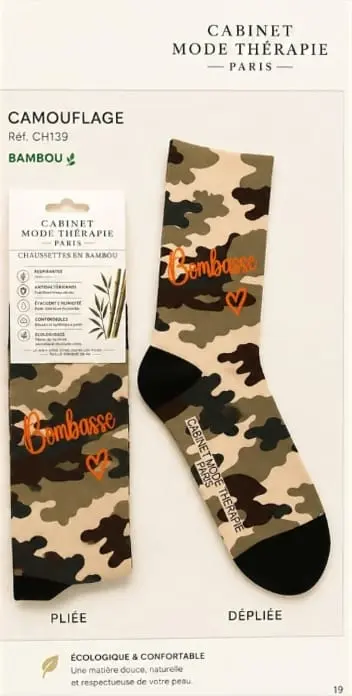 BOMBASSE - CHAUSSETTES  ADULTES 