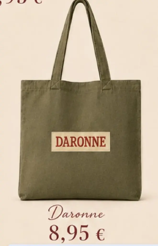 CABAS DARONNE KAKI - CABAS 40X10X40 
