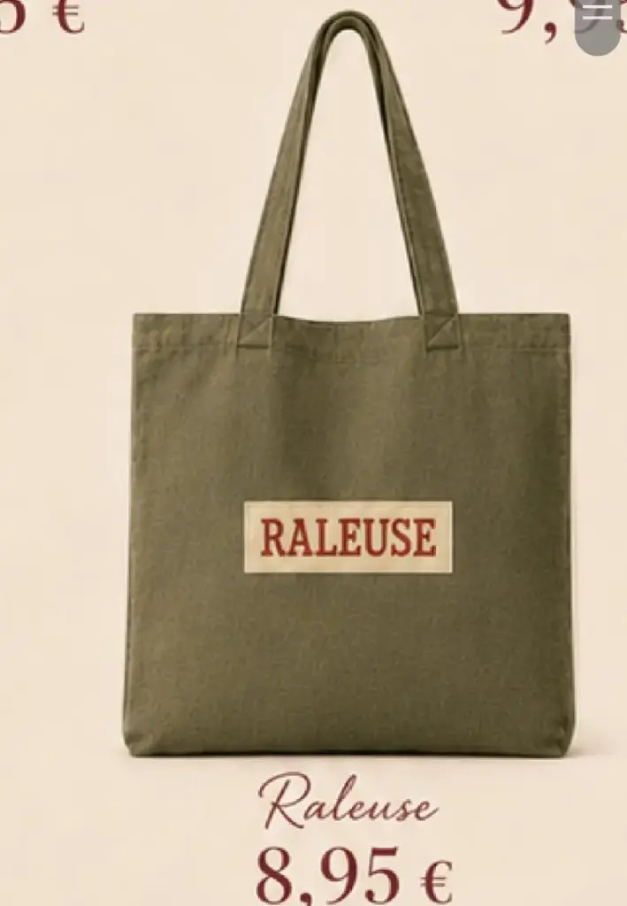 CABAS RALEUSE KAKI - CABAS 40X10X40  