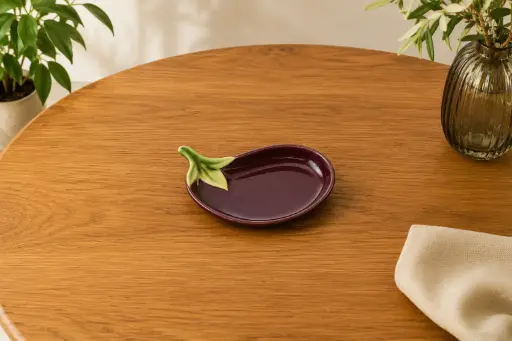AUBERGINES PLATES - LES PIÈCES UNIQUES