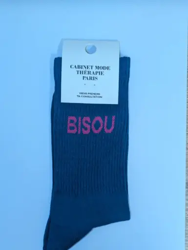 BISOU BLEU - CHAUSSETTES ADULTES