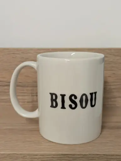 BISOU MUG BLANC  - MUG