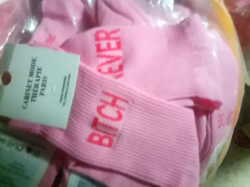 BITCH /FOREVER  - CHAUSSETTES ADULTES