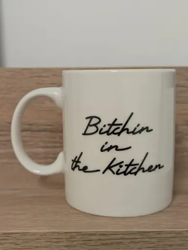 BITCHIN IN THE KITCHEN MUG BLANC  - MUG