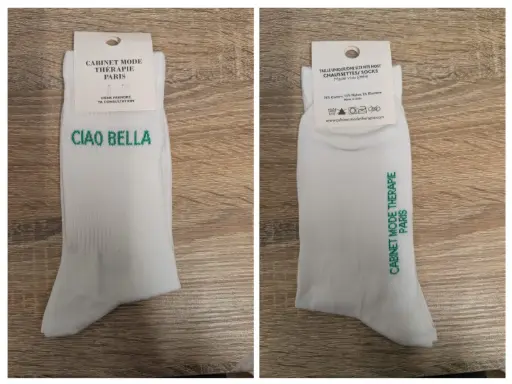 CIAO BELLA VERT  - CHAUSSETTES ADULTES