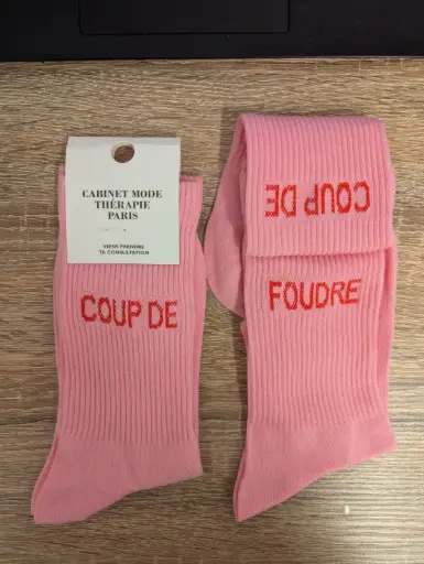 COUP / FOUDRE  - CHAUSSETTES ADULTES