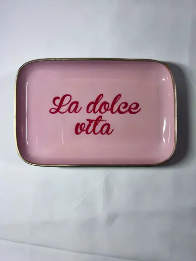 DOLCE VITA ROSE - PETITS PLATEAUX