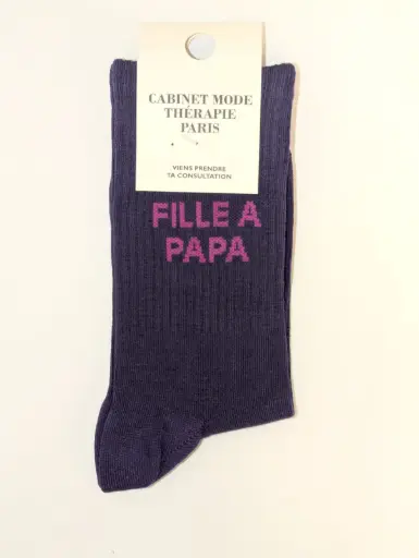 FILLE A PAPA  - CHAUSSETTES ENFANTS