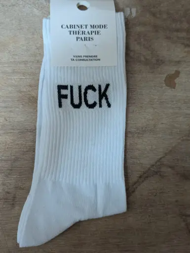 FUCK  - CHAUSSETTES ADULTES