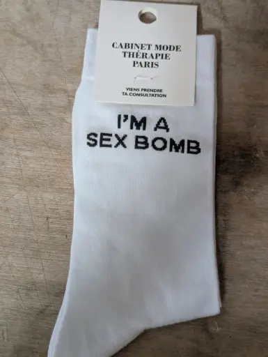 I'M A SEX BOMB  - CHAUSSETTES ADULTES