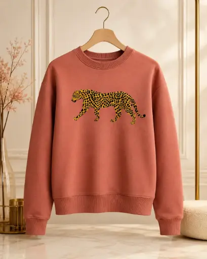 LEOPARD  - SWEATSHIRT