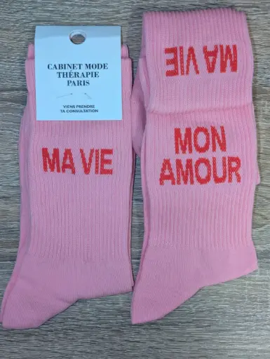 MA VIE / MON AMOUR  - CHAUSSETTES ADULTES