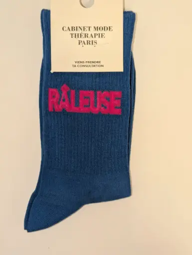 RALEUSE BLEU MARINE  - CHAUSSETTES ADULTES