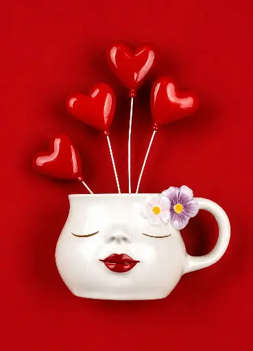 TASSE VISAGE  - LES PIÈCES UNIQUES