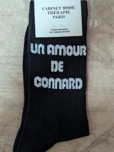 UN AMOUR DE CONNARD  - CHAUSSETTES ADULTES