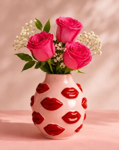 VASE BOULE BOUCHES  - LES PIÈCES UNIQUES