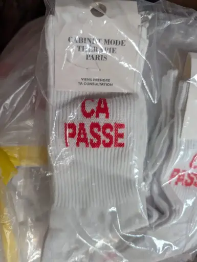 ÇA PASSE / CREME  - CHAUSSETTES ADULTES