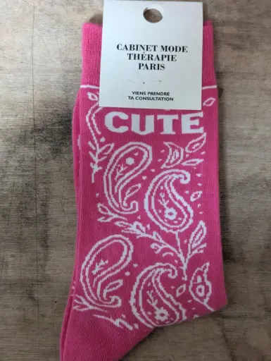 CUTE ROSE - CHAUSSETTES ADULTES 