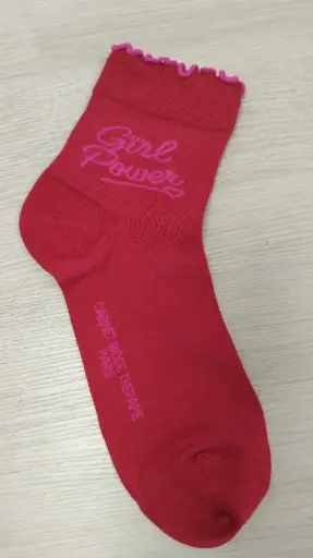 GIRL POWER  - CHAUSSETTES COURTES ADULTES