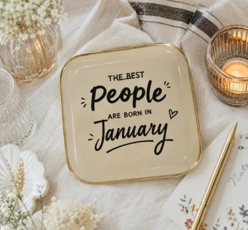JANVIER ANNIV - PETITS PLATEAUX CARRE 12.5 X12.5 
