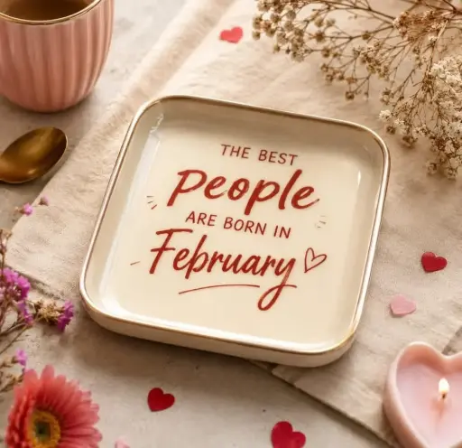 FEVRIER ANNIV - PETITS PLATEAUX CARRE 12.5 X12.5 