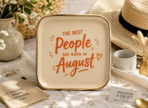 AOUT ANNIV - PETITS PLATEAUX CARRE 12.5 X12.5   