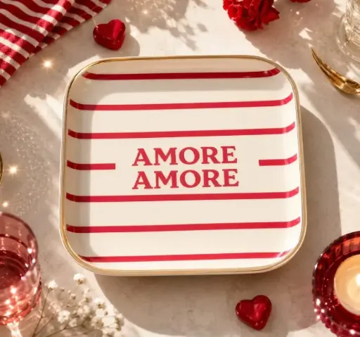 AMORE AMORE - PETITS PLATEAUX  CARRE 12.5 X12.5  