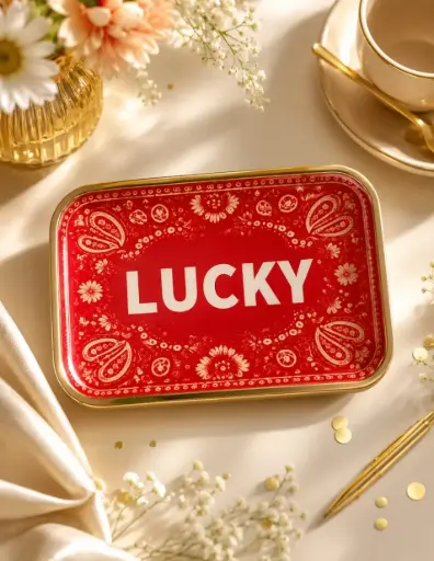  LUCKY ROUGE  - PETITS PLATEAUX  