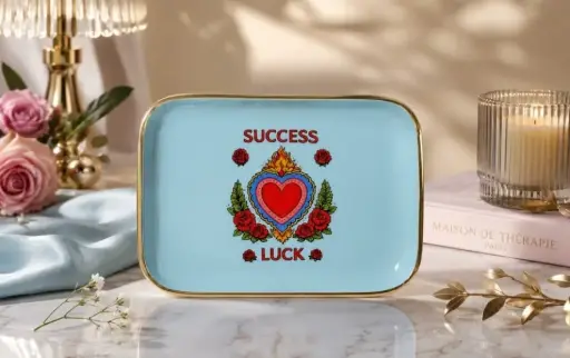 SUCCESS LUCK BLEU  - PETITS PLATEAUX 