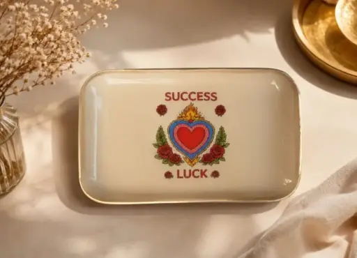 SUCCESS LUCK BEIGE  - PETITS PLATEAUX 
