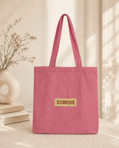 CABAS ICONIQUE ROSE - CABAS 40X10X40 