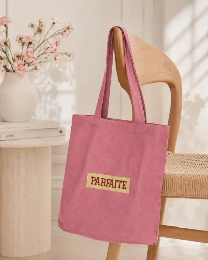 CABAS PARFAITE ROSE - CABAS 40X10X40  