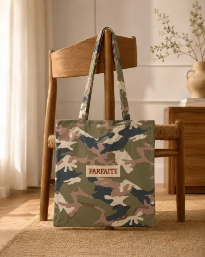 CABAS PARFAITE CAMOUFLAGE - CABAS 40X10X40 