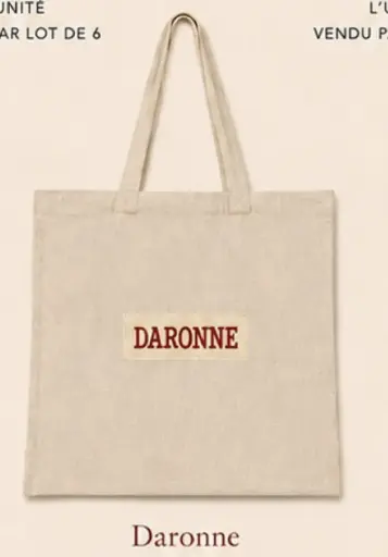 CABAS DARONNE BEIGE - CABAS 40X10X40  