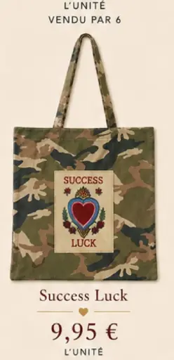 CABAS SUCCESS LUCK CAMOUFLAGE - CABAS 40X10X40 